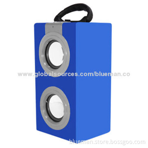 Portable Speaker with FM, USB Reader, Micro SD Card Slot and Aux Input